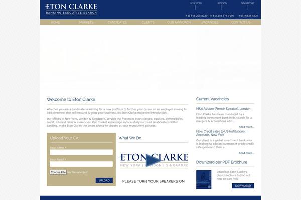etonclarke.com site used Redfrog