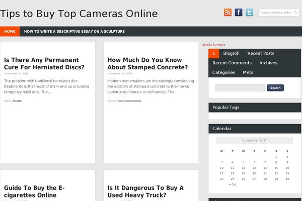 Combomag theme site design template sample