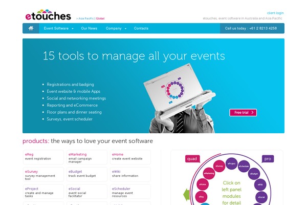 etouches.com.au site used Etouches-wp