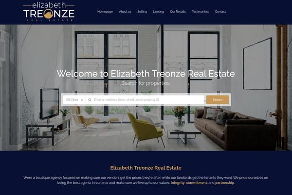 Houzez theme site design template sample