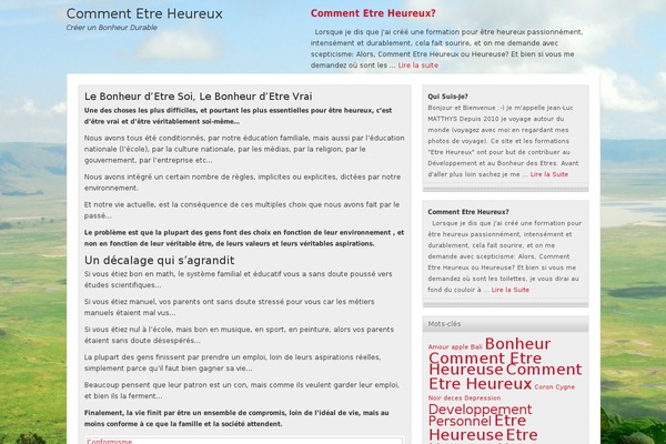 etreheureux.fr site used Platinum