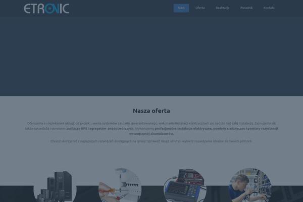 etronic.pl site used Multihost-child