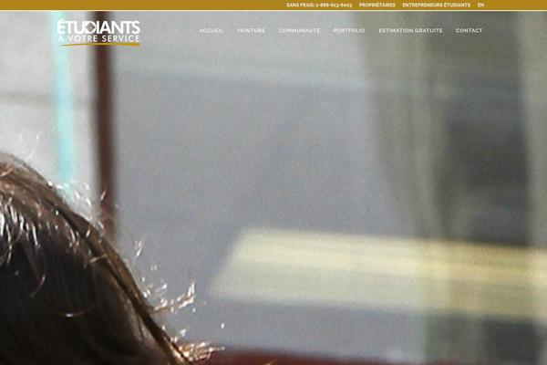 Bridge theme site design template sample