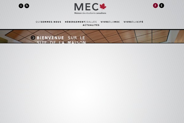 etudiantscanadiens.org site used Mec_theme
