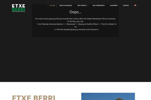 Ollis theme site design template sample