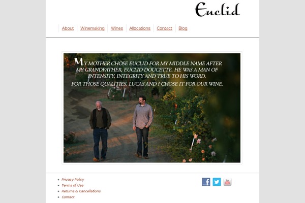 Twenty Eleven theme site design template sample