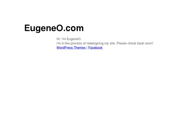 eugeneo.com site used Elite-commerce