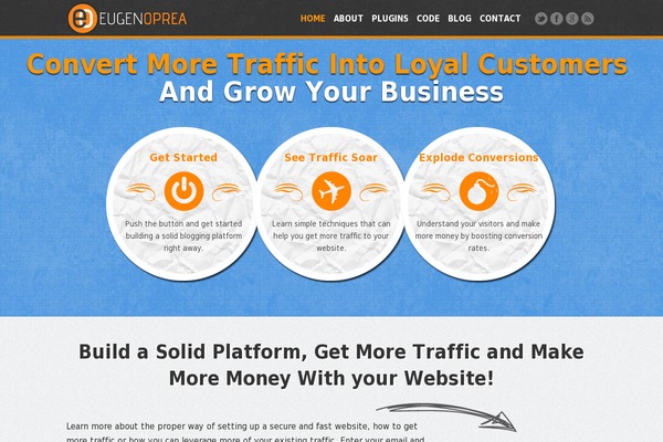 eugenoprea.com site used Eo-v4