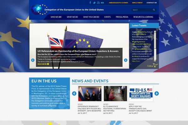 eu theme websites examples