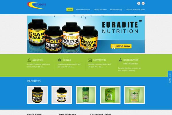 euradite.com site used Actiniumize