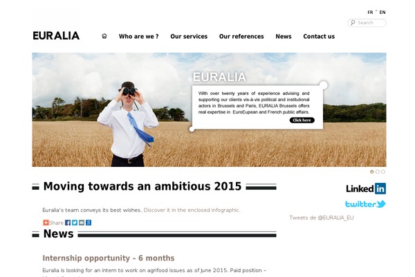 euralia.eu site used Euralia