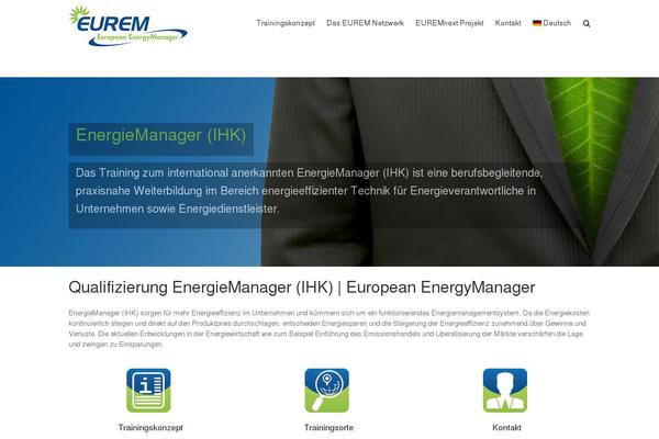 Esteem-pro theme site design template sample