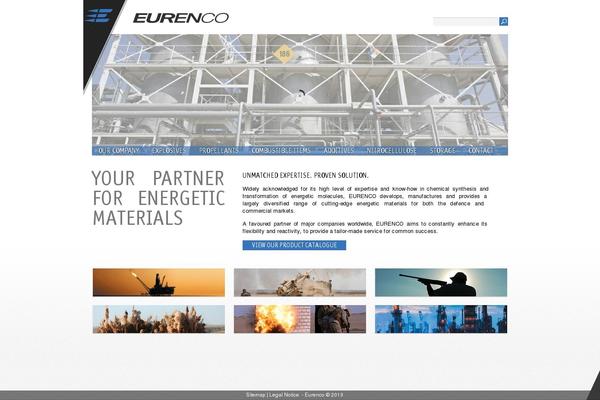 eurenco.com site used Eurenco