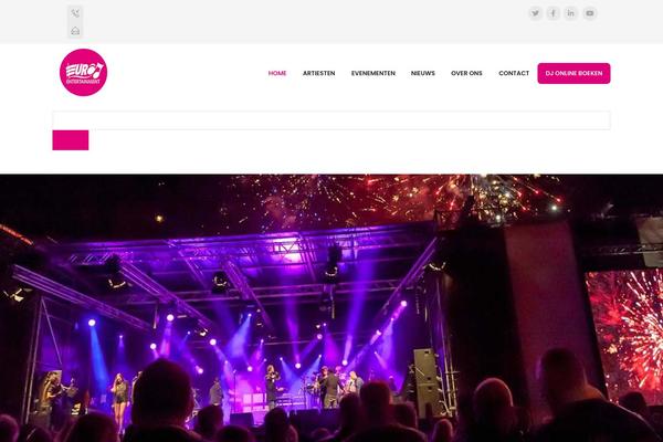 euro-entertainment.nl site used Ova-dvents
