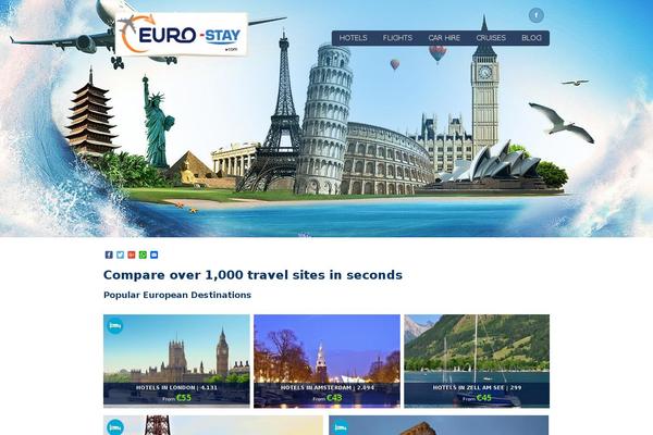 euro-stay.com site used Traveltheme