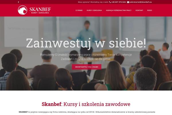 euro-szkolenia.edu.pl site used Skanbef