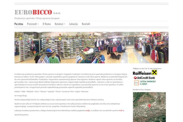 eurobicco.com site used Bazar