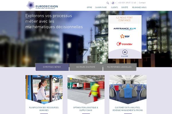 eurodecision.com site used Eurodecision