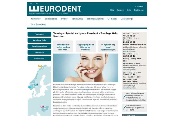 eurodent.no site used Santo