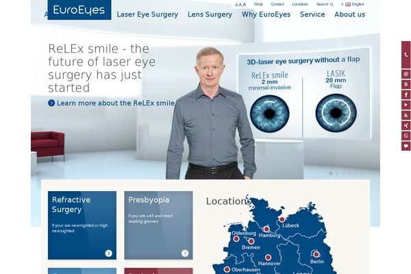 euroeyes.com site used Euroeyes