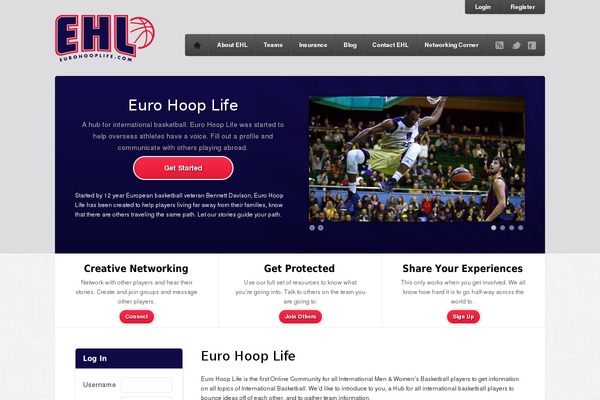 eurohooplife.org site used Innovision