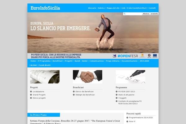 eis theme websites examples
