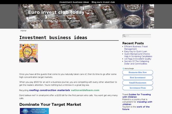 euroinvestclub.com site used Weaver Xtreme