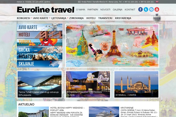 euroline-travel.com site used Euroline