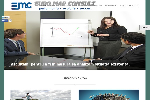euromapconsult.ro site used Enfold