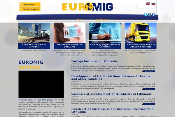 euromig.com site used Web4it
