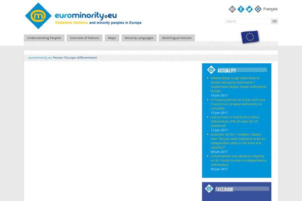 eurominority.eu site used Eurominority