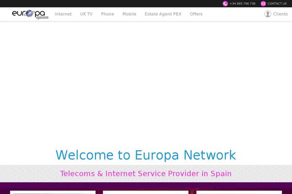 europa-network.com site used Europa
