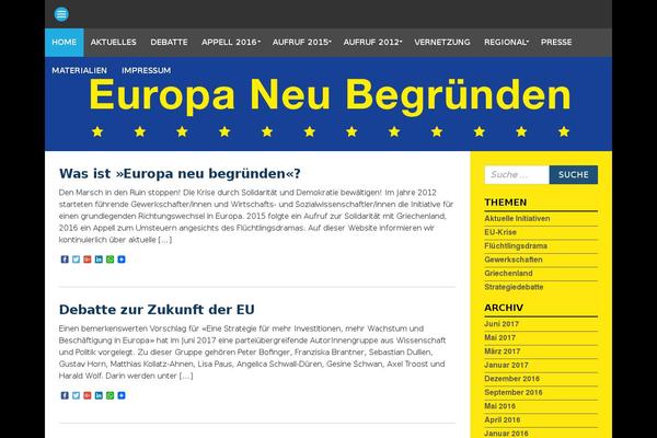 europa-neu-begruenden.de site used Zwanzig