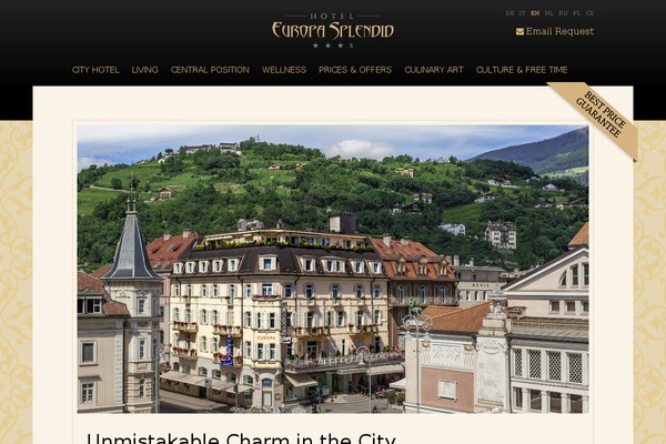 greenery theme websites examples