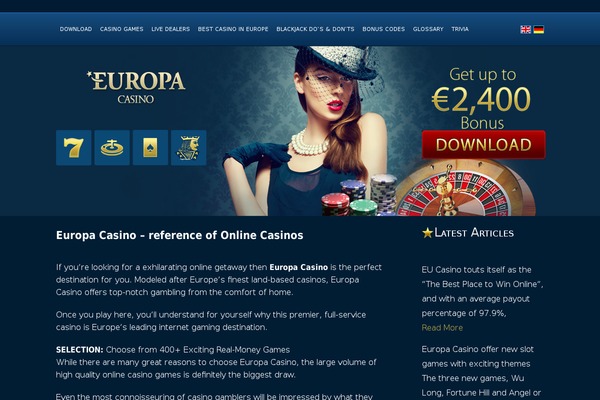 europacasino.co site used Europacasinoit
