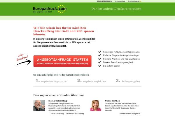 Site using Europadruck plugin