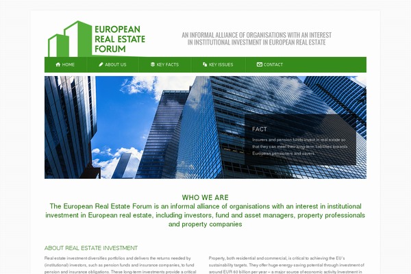 europeanrealestateforum.eu site used Rollingtheme