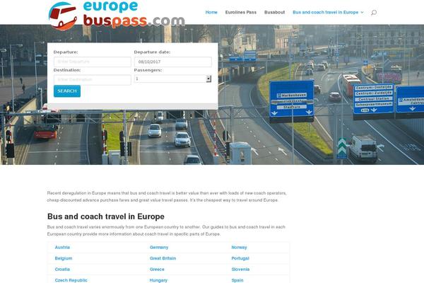 Site using TablePress plugin