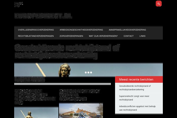 The Newswire theme site design template sample