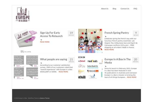 Virtue theme site design template sample