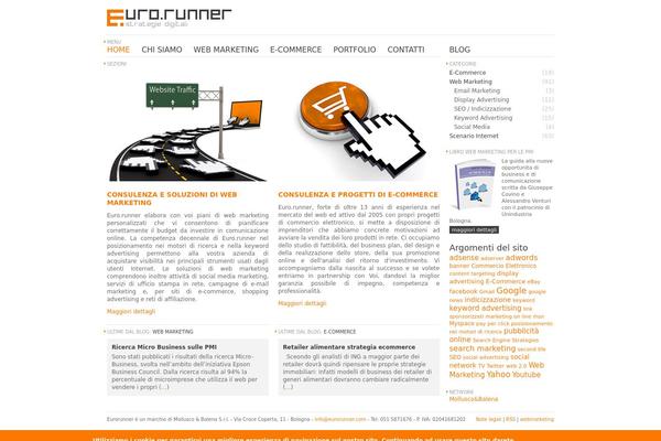 Euro theme site design template sample