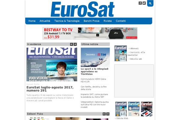 eurosat-online.it site used Newspaper-network-9.6