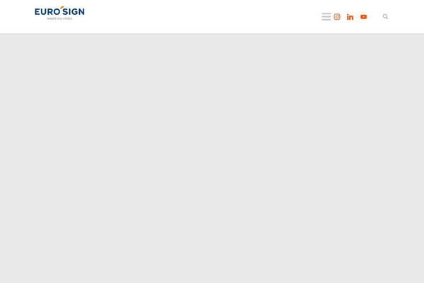 eurosign.se site used Eurosign