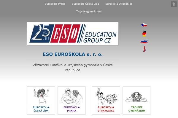 euroskola.cz site used MioWeb