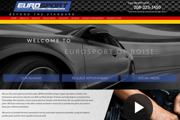 eurosportboise.com site used Kdw-framework4