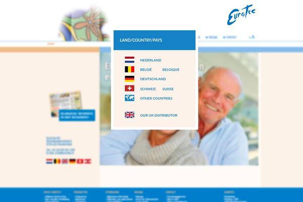 eurotec.eu site used Layout