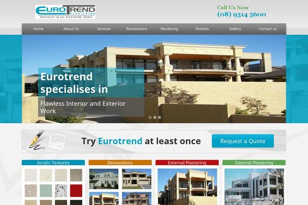 eurotrendplaster.com site used Eurotrend