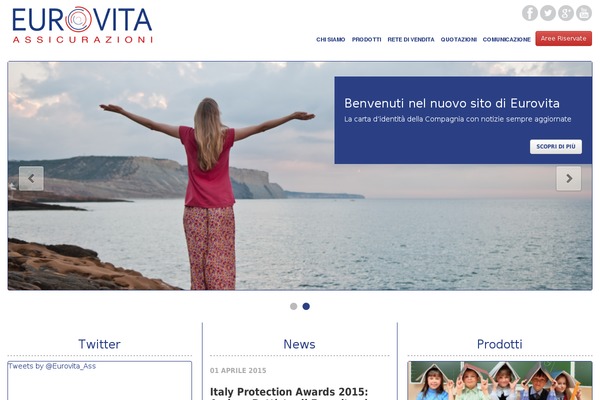 eurovitassicurazioni.it site used Eurovita