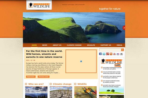 eurowildlife.org site used Wildlife