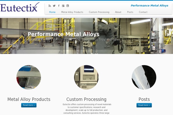 Customizr theme site design template sample